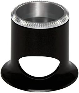 Bergeon BERGEON Air 2611-TN-2.5 Watchmaker's Magnifying Glass 4X Black Biconvex Lens