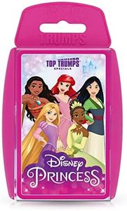 Top Trumps Disney Princess Specials Card English Edition, Play with Cinderella, Jasmine, Belle and Snow White and Battle Your Way to Victory, Educational Card Game for Ages 6 and up