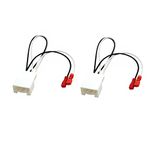 2 Pack 72-5602 Car Replacement Door Speaker Wiring Harness Plug Connector for Cable Plug Speakers Harness