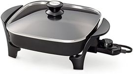 Presto 06626 11 inch Electric Skillet w/Glass lid