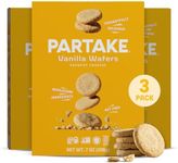 Gluten Free Vanilla Wafers by Partake – 3 Pack | Non-GMO, Allergy-Friendly | No Peanuts, Soy, Dairy, Tree Nuts