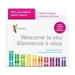 23andMe Health + Ancestry Service - DNA Testing with Personalized Genetic Reports like Health Predispositions, Carrier Status, Wellness and Trait Reports (Before You Buy See Important Test Info Below)