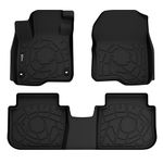 Floor Mats Fit for Honda CR-V (Include Hybrid) 2022 2023 2024，All Weather TPE Car Liners for CRV Accessories Anti-Slip mats for Front Rear Mats Set