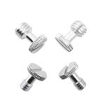 NICEYRIG Camera Screws,3/8 Inch and 1/4 Inch Camera Quick Release Screw Tripod Screw Adapter Connecter DSLR Camera Rig Accessories