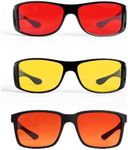 TrueDark Boxed Set (Twilights Fitovers & Daylights Fitovers & Sunsets Fairlane) Blue Light Blocking Glasses – Reduce Eye Strain for Day & Night Screens – Glasses by Dave Asprey