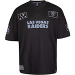 Recovered NFL Team Salute Black Military Oversized Mesh Limited Jersey, Las Vegas Raiders, L