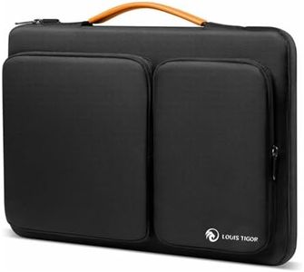 LOUIS TIGOR Laptop Sleeve Bag 13.3 Inch +,14-inch MacBook Pro M1 Pro/Max 2021 A2442, 13.5-14.4 Inch Surface Laptop Studio 2021/4/3, Surface Book 3/2/1, Waterproof Case Bag (13.3-14 Inch)
