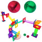 PicassoTiles® 40pc Marble Run Building Blocks PTG40