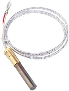 ChangTa Gas Fryer Thermopile Thermocouple 2-Wire Replacement for Imperial Elite Frymaster Dean Pitco and Italian FAGE Gas Pizza Oven