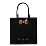 Ted Baker Women Plain Bow Icon Shopper Bag 'ALACON' Size Large, Black