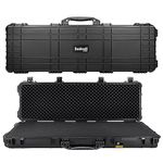 Bushnell 48 Inch Extra Large Waterproof Hard Case For Equipment, Shock Proof, and TSA Ready (Black)