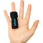Trigger Finger Splint by Vive - Support Brace for Straightening Curved Bent Locked & Stenosing Tenosynovitis Hands - Tendon Release & Pain Relief