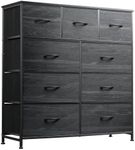 WLIVE 9-Drawer Dresser, Fabric Stor