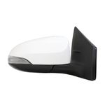 Spieg TO1321295 Passenger Side Mirror Replacement for Toyota Corolla 2014-2019 Power Heated Manual Folding w/Turn Signal Light White 7 PIN Right (R)