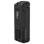 IMALENT BL50 Type-C Rechargeable EDC Torch with 365nm UV LED, uses CREE XHP50.3 HI LED with 3600lumens Bright Light, OLED Display for Outdoor and Police (BL50-Black)