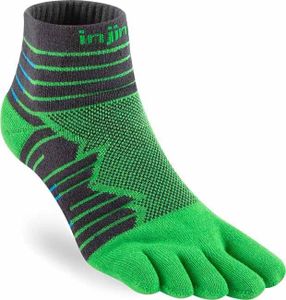 Injinji Ultra Run Mini Crew, emerald, Small
