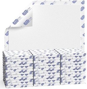SOFYFINE Tear Resistant Bed Pads 36"x36" Disposable Extra Large 135 Gram Heavy Duty Absorbency Adults Incontinence Chucks, XXL Thicken Puppy Pee Pads,10X Absorbency 360 Lb Transfer[60 Pads]