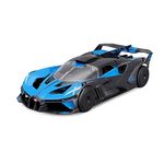 Maisto M32911B BUGATTI BOLIDE Super Car-1:24 Scale-Incredibly Detailed Die-Cast Replica Collectible Model, Blue