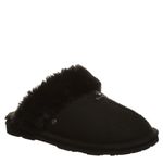 Bearpaw Women's Loki Black Low Top Sheepskin Slipper - 7M