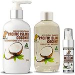 Smiley Dog Natural Pacific Island Escape Grooming Pack, 3 Count, Clear