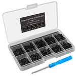 Mcsher 500pcs Laptop Notebook Screws Set Kit for IBM HP Dell Lenovo SAMSUNG Sony Toshiba Acer Gateway – with Screwdriver