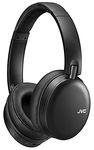 JVC Noise Cancelling Wireless Headphones, Bluetooth 5.0, 42 Hour Rechargeable Battery, Voice Assistant Compatible, Two-Way Foldable Design - HAS91NB (Black)