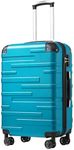Coolife Luggage Suitcase Carry-on Hardside Travel Luggage TSA Lock Spinner Telescopic Handle