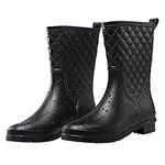 Petrass Women Rain Boots Black Wate
