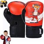 Kids Boxing Glove 4oz 6oz, Youth Punching Bag Gloves for Home Gym Training, Kickboxing, Muay Thai, MMA, UFC, Gift for Age 4-12 Years