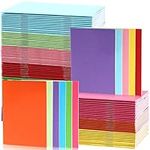 Kosiz 100 Pcs Colorful Blank Books 
