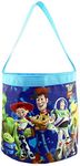 Disney Toy Story 4 Boys Girls Collapsible Nylon Gift Basket Bucket Tote Bag (One Size, Toy Story 4)