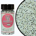 Confect Edible Spooky Eyes Sprinkles | Halloween Sprinkles For Cake Decoration | Ghost Sprinkles | Candy Eyes Sprinkles | Gala Sprinkles - 100 Gms