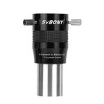 SVBONY SV216 2X Barlow Lens, 1.25inch FMC 4-Elements APO Apochromatic Barlow, Double Magnification Telescope Accessories for Planetary Visual and Photography