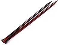 US Size 17-12" Rosewood & Maple Crafted Premium Yarn Knitting Needles | Stitching Accessories & Supplies | Nagina International (12mm, Rosewood)