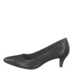 Clarks Women's Linvale Jerica Pumps, Black Black Leather, 4.5 UK