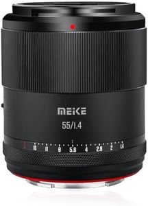 Meike 55mm F1.4 Large Aperture Auto Focus STM APS-C Portrait Lens Compatible with Sony E Mount Cameras A6400 A5000 A5100 A6000 A6100 A6300 A6500 A6600 A6700 ZV-E10