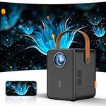 [Electric Focus] Projector, Mini Projector with WiFi and Bluetooth, FunFlix G1 1080P Portable Projector, 12000Lumen&4D Keystone&50% Zoom&300''Display, Projecteur Compatible with USB/HDMI/Stick/PS5