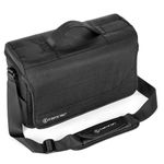 Tamrac Derechoe 8 Camera Bag for Photographers, Camera Case for Photography Accessories, Shoulder Bag for Compact DSLR and Mirrorless Cameras, Crossbody Camera Bag with Tablet Sleeve - Black