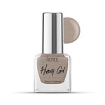 RENEE Hyper Gel Nail Paint- Hazy Grey 10ml, Quick Drying, Glossy Finish, Long Lasting, Chip resisting Formula with High Shine Polish, Acetone & Paraben Free