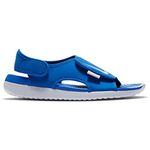 Nike unisex-child Sunray Adjust 5 V2 (Gs/Ps) Game Royal/Wolf Grey Sandal - 1.5 Kids UK (DB9562-400)