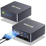 GMKtec Dual 2.5G Nic Mini PC G11 AMD Ryzen Embedded R2514 (Beats 4300U/3500U/N150)16GB DDR4 (Dual Channel) 256GB PCIe 3.0 M.2 SSD/USB3.2/HDMI*2 2*USB3.2 10Gbps/WiFi 6E/BT5.2//Micro PC