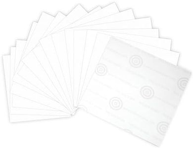 Bullseye Thin fire Kiln Shelf Paper - Small Kiln Paper for Ultra Smooth Surface - Glass Fusing Supplies - 15 Sheets 5'' x 5'' - kiln Paper for Glass fusing