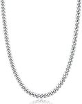 Momlovu Silver Chain for Men&Women 