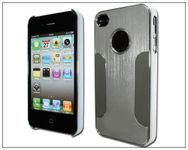 Aimo Wireless BONAMART ® Premium Chrome Aluminum Skin Hard Back Case Cover for Apple iPhone 4 4G 4S Silver