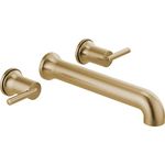 Delta Faucet T5759-CZWL Tub Filler Wall-Mount, Champagne Bronze