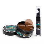 mCaffeine Dark Circle Reduction Combo with Coffee Under Eye Cream & Hydrogel Under Eye Patches | Reduces Puffiness, Fine Lines & Hydrates | For All Skin Types