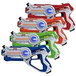 4-Player Laser Tag Guns Set - Indoo