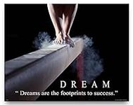 Gymnastics Motivational Poster Art 