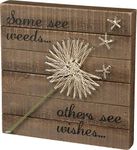 Primitives By Kathy String Art Box Sign, Dandelion-Wishes