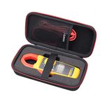 RLSOCO Hard Case for Fluke 302+/323/324/325 Clamp Multimeter AC-DC TRMS/KAIWEETS Digital Clamp Meter HT206B / HT206D with Protective Foam